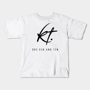 Drs. KT. (black letters) Kids T-Shirt